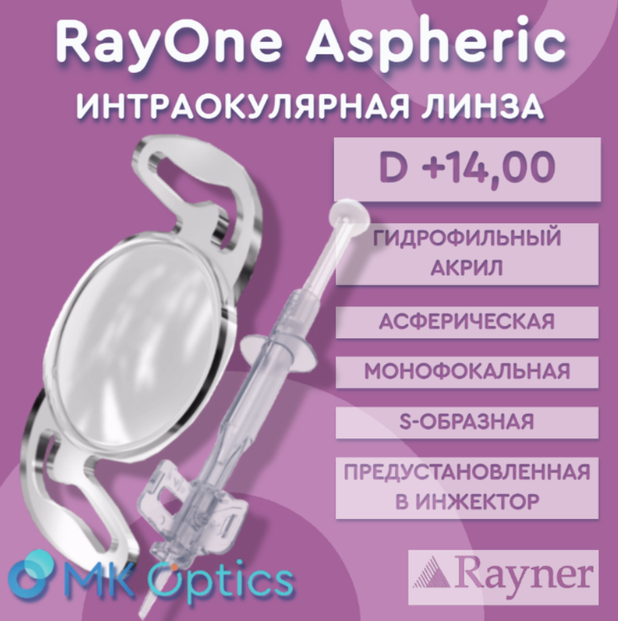 RayOne Aspheric D +14,00