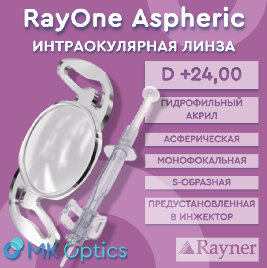 RayOne Aspheric D +24,00