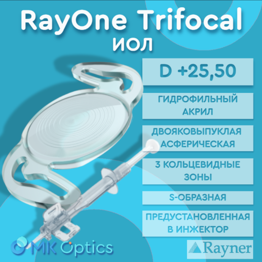 RayOne Trifocal D +25,50