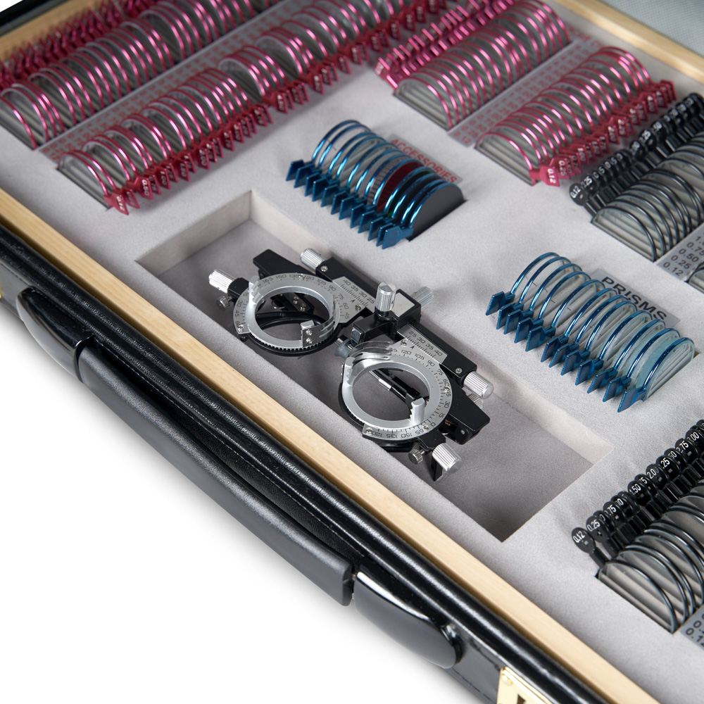 Набор пробных очковых линз ARMED № 3 соправой на 232 линзы (металл с поверкой)